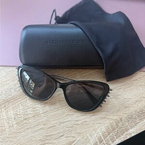Alexander McQueen Spiked Cat-Eye Sunglasses